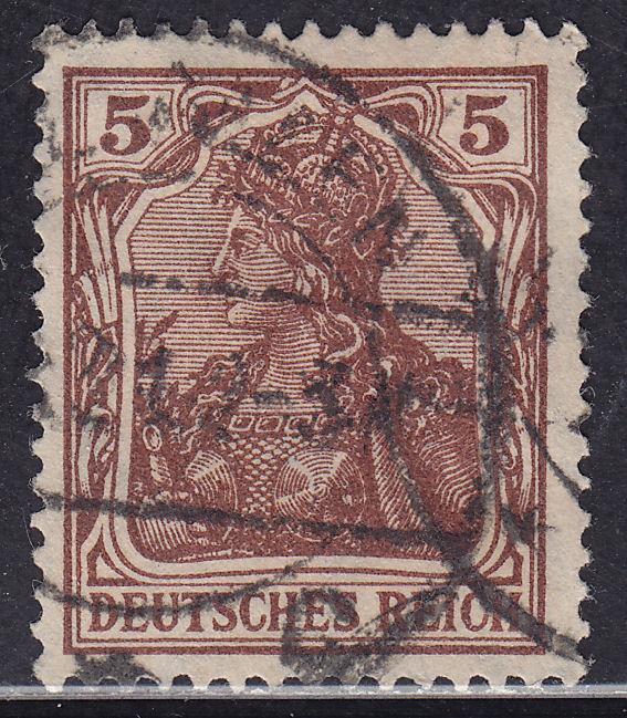 Germany 118 USED 1920 Deutsches Reich 5Pf