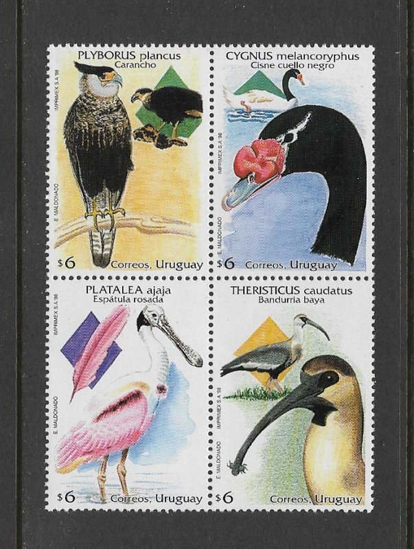 BIRDS - URUGUAY #1718   MNH