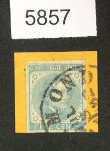 MOMEN: US STAMPS CSA # 7 USED LOT #K 5857