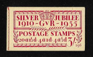 GB 1935  Silver Jubilee Booklet #24 complete and intact VF