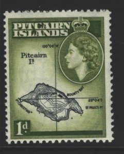 Pitcairn Islands Sc#21 MH