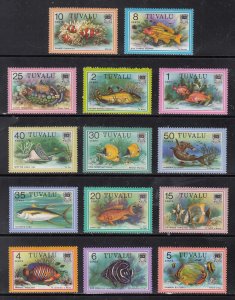 Tuvalu Scott #96-113 MNH