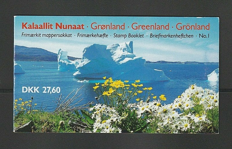 EDSROOM-O7371 Greenland 91a, 130a 1989 Complete Booklet CV$65