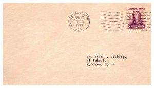 United States, Georgia, First Day Cover