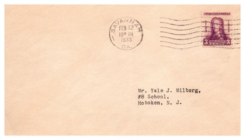 United States, Georgia, First Day Cover