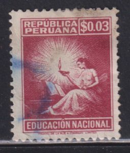 Peru RA35 Education 1952