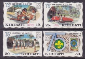 Kiribati 410-13 MNH 1982 Scouting Year Full Set of 4 Very Fine