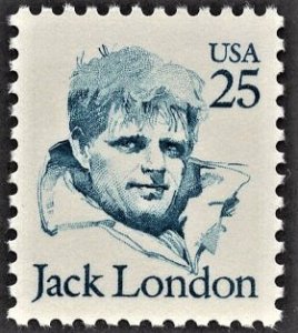 US 2182 MNH VF 25 Cent Jack London Author