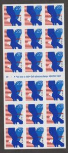 U.S. Scott #2598a Eagle USA Stamp - Mint NH Booklet