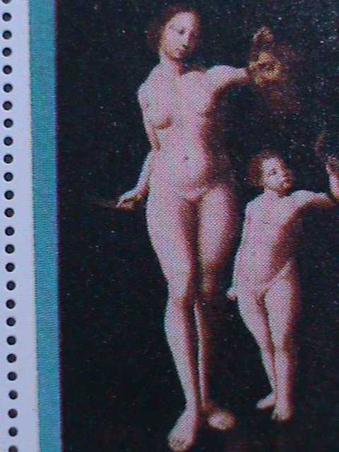 SCOTLAND-STAFFA-WORLD FAMOUS NUDE ART PAINTINGS MNH VF-EST.$14