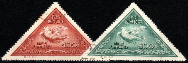 China (PRC) #108-9 Used Reprints (X4078)