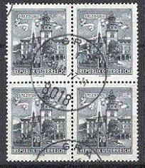 Austria - Scott 691 Block of Four Used