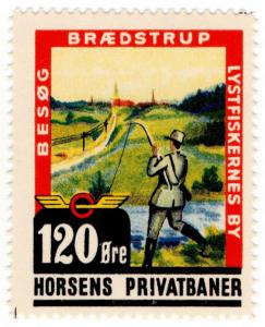 (I.B) Denmark Railway : Horsens Private Railway 120 Øre