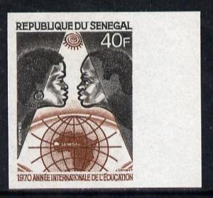 Senegal 1970 International Education Year  40f unmounted ...