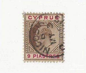 Cyprus Sc #56   9pi  used VF