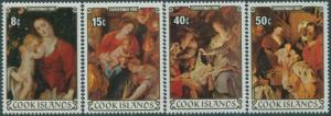 Cook Islands 1981 SG827-830 Christmas set MLH
