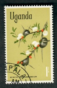 Uganda #124 used Single