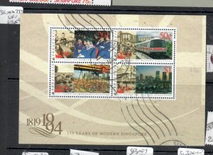 SINGAPORE  MINI SHEET    SGMS774    VFU     P0412H