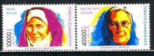 Turkey 1996: Sc. # 2644-2645; MNH Cpl. Set