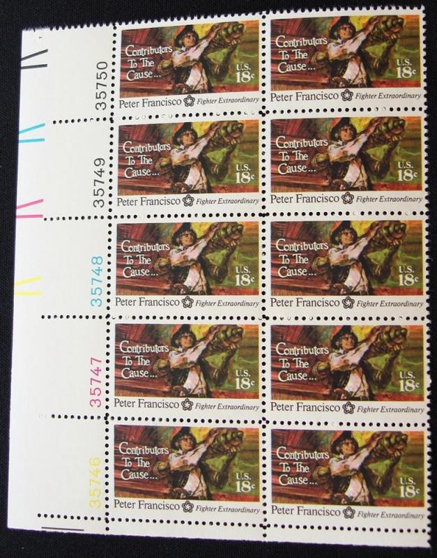 US #1562 MNH Plate Block of 10, P. Francisco SCV $3.60 L10