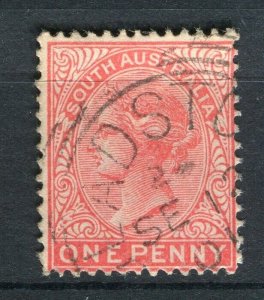 AUSTRALIA; South Australia 1890s classic QV issue used 1d. value fair Postmark