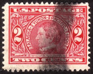 1909, US 2c, William H. Seward, Used, Sc 370