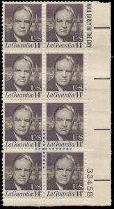 1397 Mint,OG,NH... Plate Block of 8... SCV $2.10