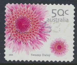 Australia   SG 2537 perf 11½  Used  2005  Swamp Daisy    SC# 2400