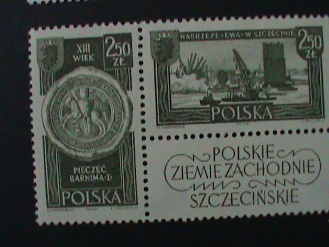 ​POLAND-1961 SC#994-996-1000-VIEWS OF WESTERN TERRITORIES -MNH VF- LAST ONE