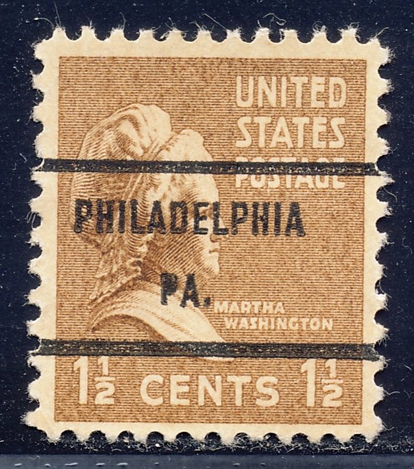 Philadelphia PA, 805-71 Bureau Precancel, 1½¢ M. Washington