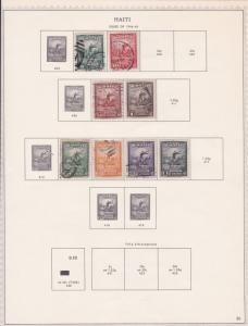 haiti stamps page ref 17143