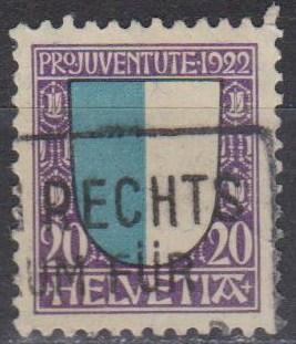 Switzerland #B23 F-VF Used CV $2.50 (B1011)