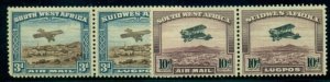 SOUTH WEST AFRICA #C5-6 Complete set, Airmails, unused no gum, VF, Scott $125.00