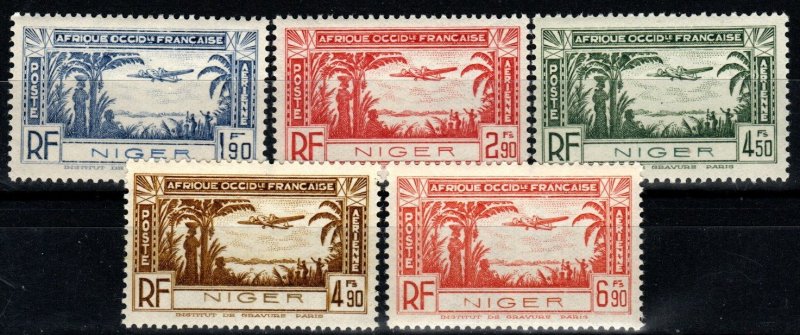 Niger #C1-5 MNH CV $3.50 (X2251)