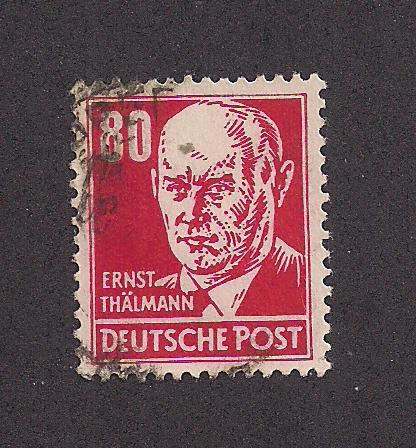 GERMANY - DDR SC# 135 F-VF U 1953