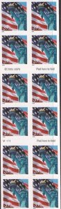 US Stamp - 2005 39c Lady Liberty & Flag - Booklet of 20 Stamps - Scott #3978b