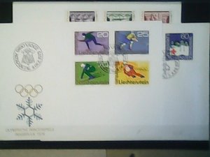 Liechtenstein  nice First Day Covers Three Covers