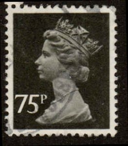 Great Britain  #MH161, perf 13½ x 14, Used, CV $1.50