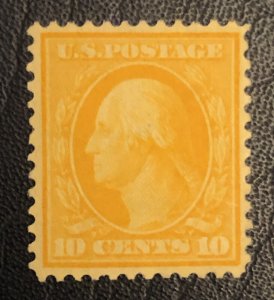 Tangstamp: US Stamp #338 MH OG DL Watermark XF CV $70