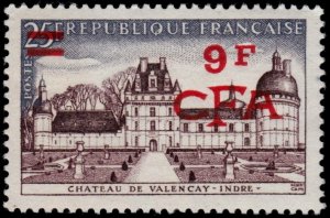 ✔️  FRENCH REUNION 1958 - VALENCAY PALACE - SC. 329 ** MNH [ST076]