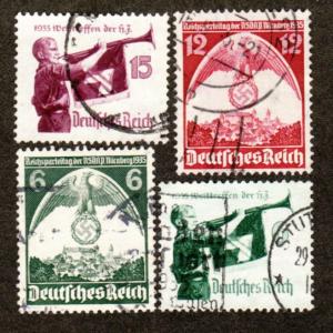 Germany # 463-466 Used!