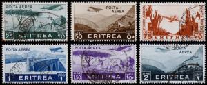 Eritrea Scott C7-C8, C10-C13 (1936) Used H F-VF B