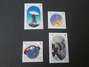 Ascension 1989 Sc 468-71 space set MNH