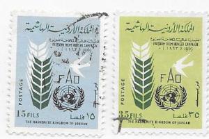 Jordan #398-399   Freedom from Hunger   (U)  CV$0.50