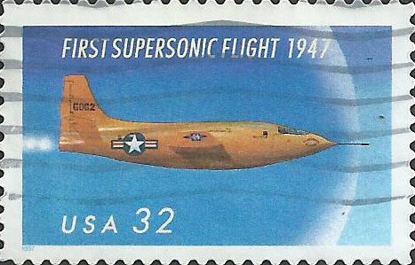 # 3173 USED FIRST SUPERSONIC FLIGHT