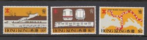 HONG KONG - SC# 358-360 - MNH