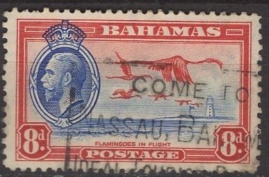 Bahamas; 1933: Sc. # 96  Used Cpl. Set