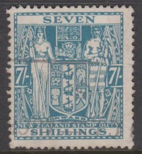 New Zealand 1931 Postal-Fiscal Arms Sc#AR52 VFU