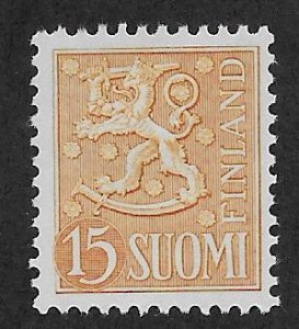 FINLAND SC# 318  FVF/MOG 1957