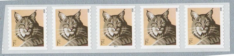 PNC5 1c Bobcat P11111 SA ((15)) US 4672a MNH F-VF